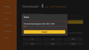 Installing the Downloader App 